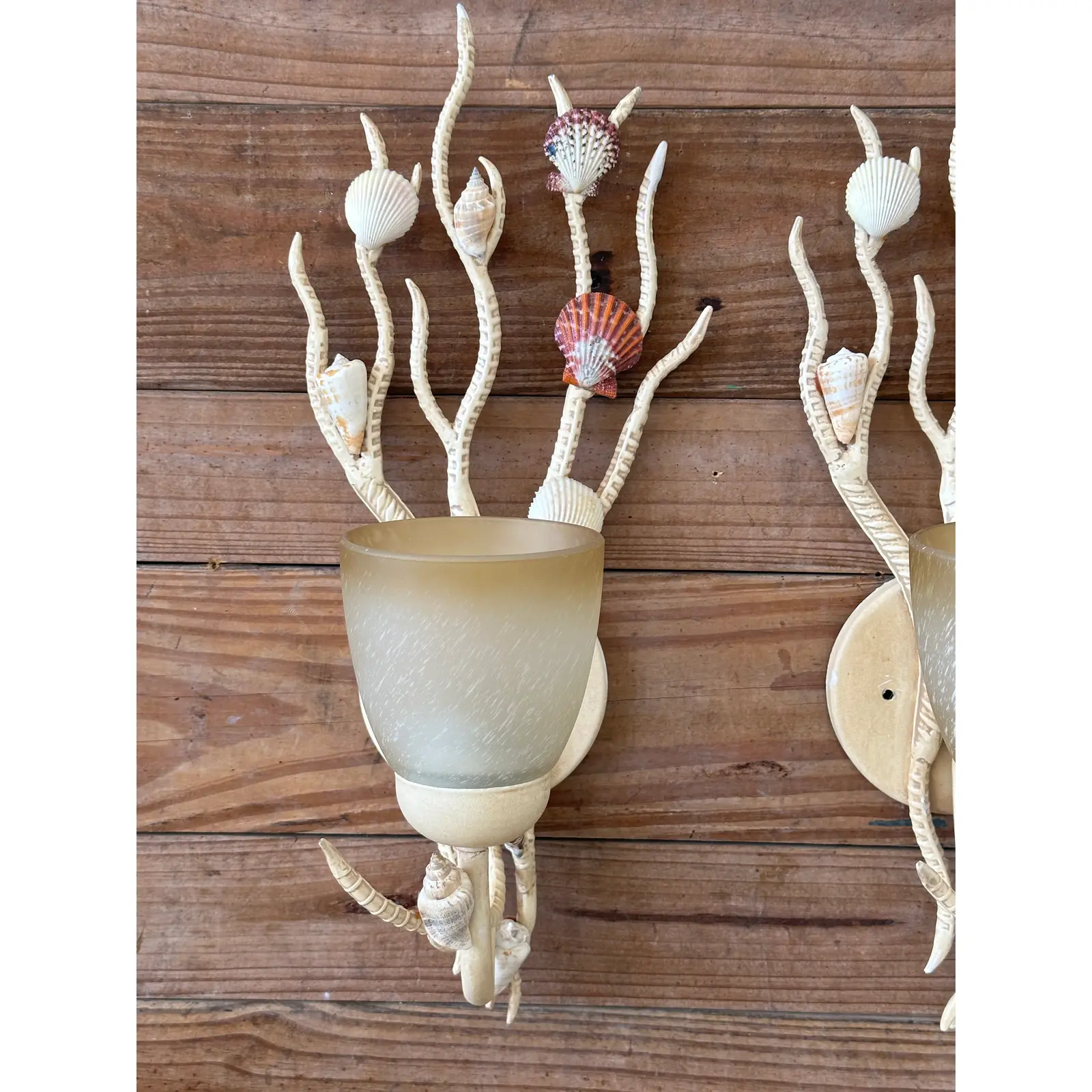 coastal-metal-coral-sea-shell-wall-hardwired-wall-light-sconces-pair-2168