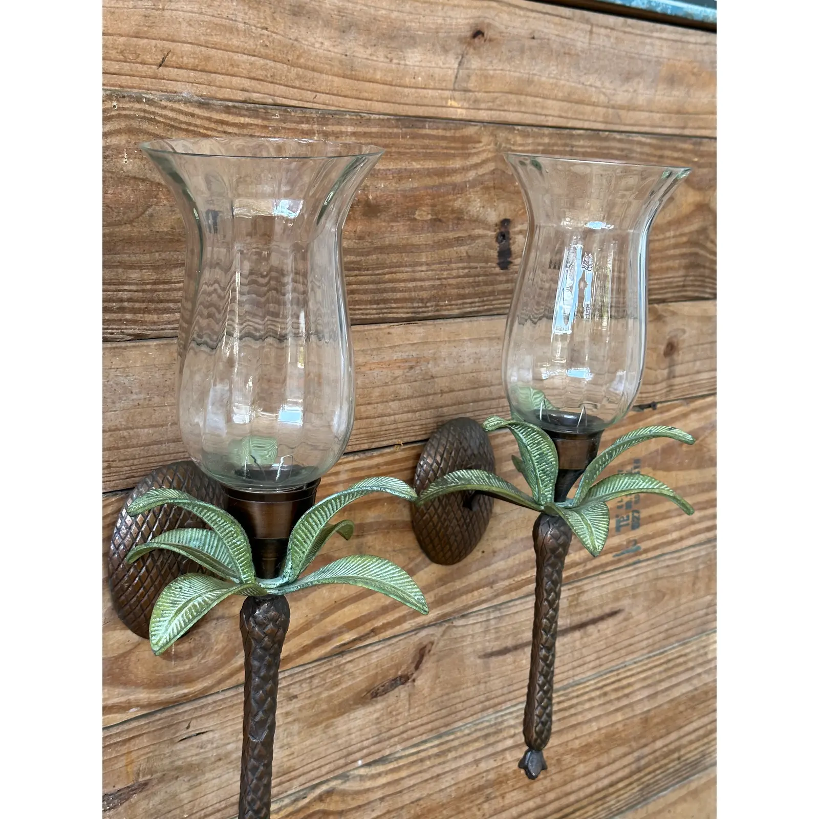 coastal-metal-glass-globe-palm-leaf-wall-mount-candle-holder-sconces-pair-7654