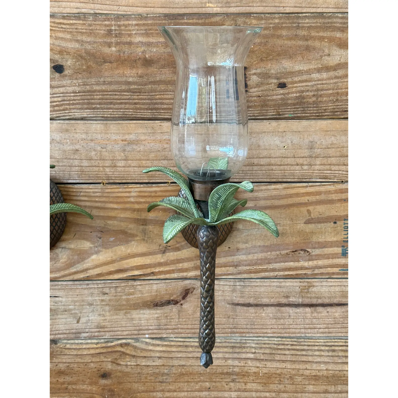coastal-metal-glass-globe-palm-leaf-wall-mount-candle-holder-sconces-pair-8745