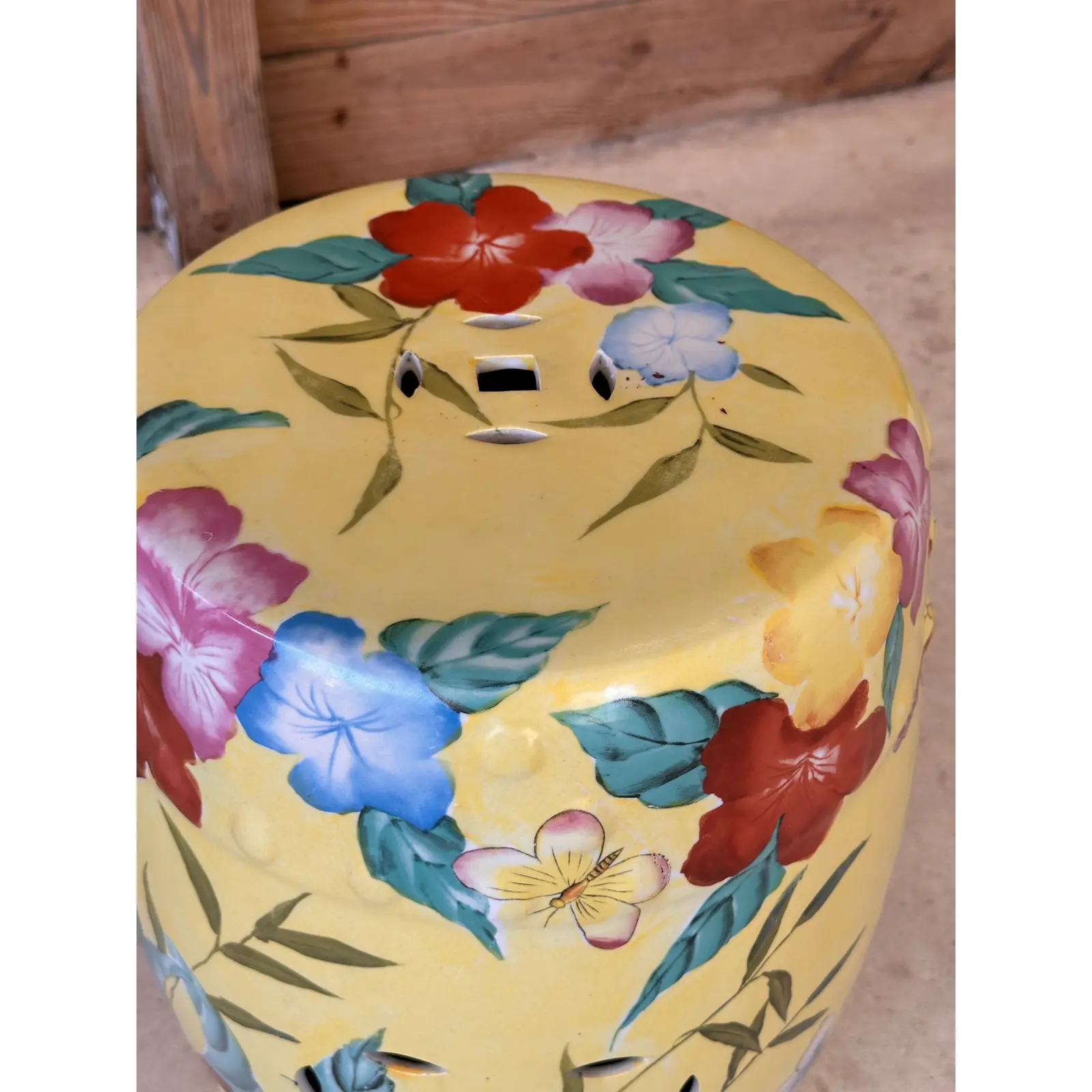 vintage-chinoiserie-glazed-hand-painted-ceramic-garden-stool-side-table-0981